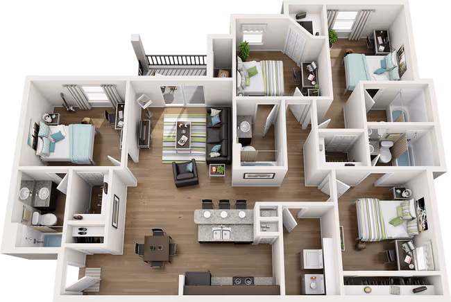 Unit Private Private floor plan